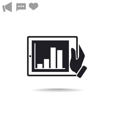 İş grafiği web simgesi