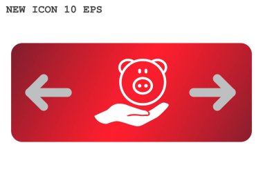 mevduat sigorta web simgesi. 