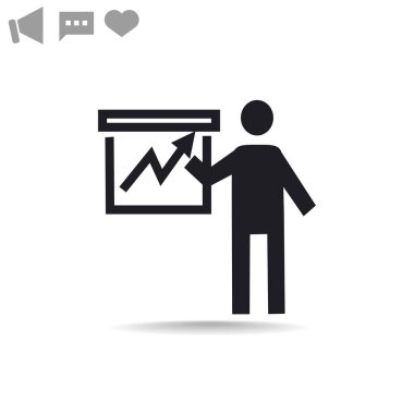 İş grafiği web simgesi