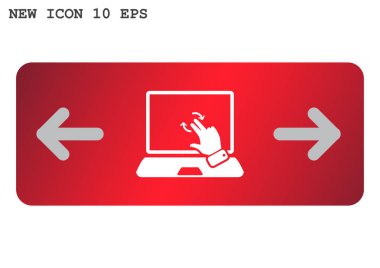 dizüstü web simgesi. 
