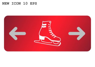  Buz pateni web simgesi