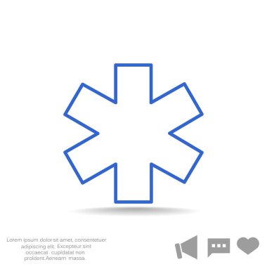 Acil durum web simgesi. 