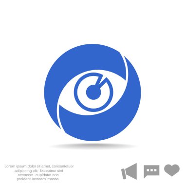 Göz basit simgesini