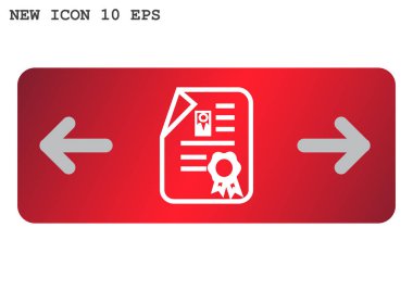 Sertifika web simgesi 