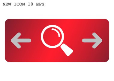 Basit büyüteç simgesini