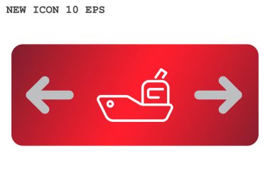 piktogram gemi simgesinin