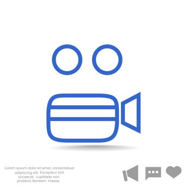 video kamera simgesi