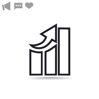 İş grafiği web simgesi