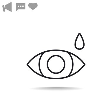 Göz basit simgesini