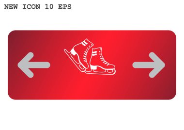  Buz pateni web simgesi