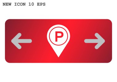 İşaretçi araba park simge ile göster