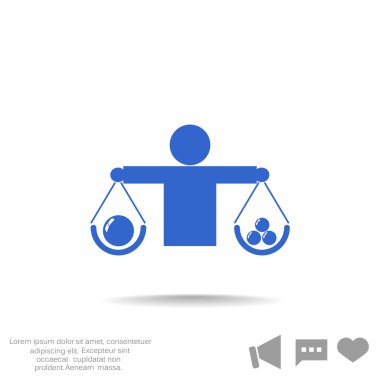 ölçekler web simgesi.