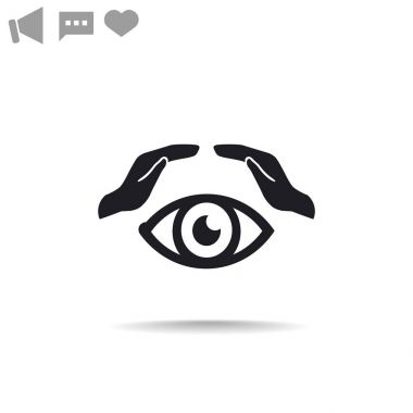 Vizyon ve sigorta simgesi