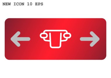 Basit bebek bezi web simgesi