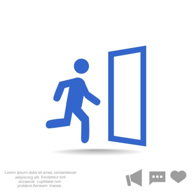 Çıkış web simgesi