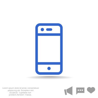 Basit akıllı telefon simgesi