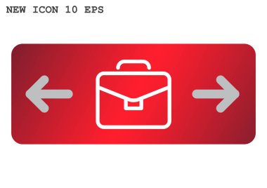 Evrak Çantası'nı basit simgesi