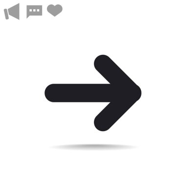 Ok işaret doğru simgesi