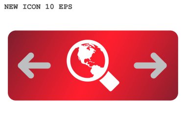 Basit büyüteç simgesini