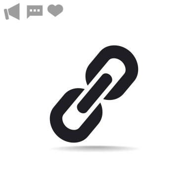 basit zincir simgesi