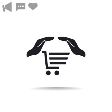 el ve alışveriş sepeti