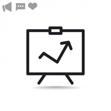 İş grafiği web simgesi