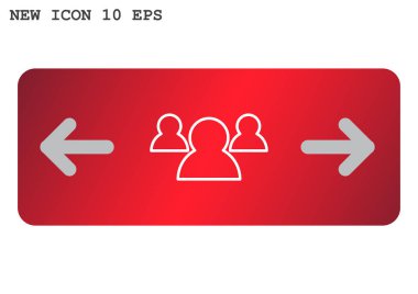 Grup insanların web simgesi