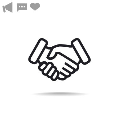 el sıkışma web simgesi. 