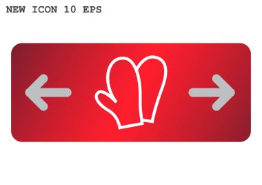  Mittens web simgesi. 