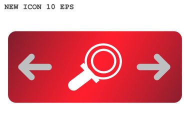 Basit büyüteç simgesini