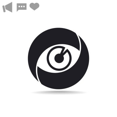 Göz basit simgesini