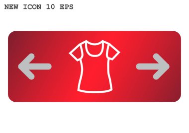 T-shirt web simgesi