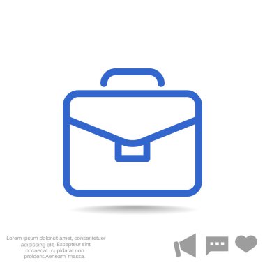 Evrak Çantası'nı basit simgesi