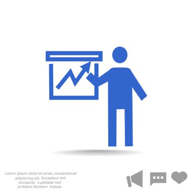 İş grafiği web simgesi