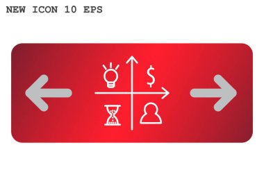 İş basit web simgesi