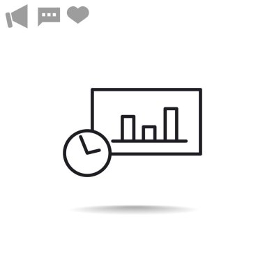 İş basit web simgesi