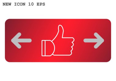 başparmak ağ simgesi. 