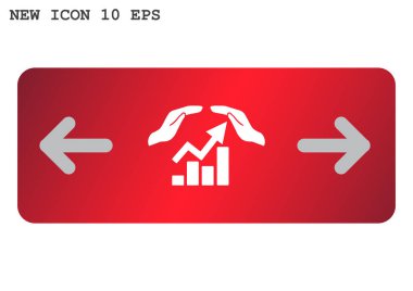 Web iletişim ve el simgesi.