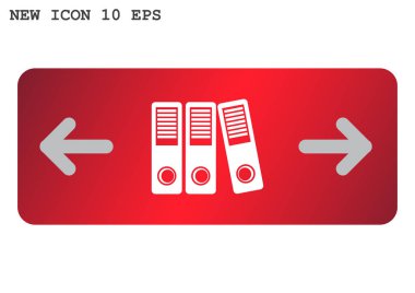 klasörler web simgesi.