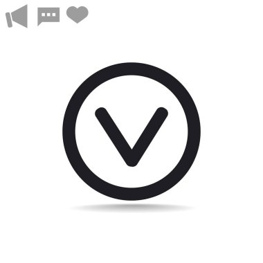 Onay işareti web simgesi