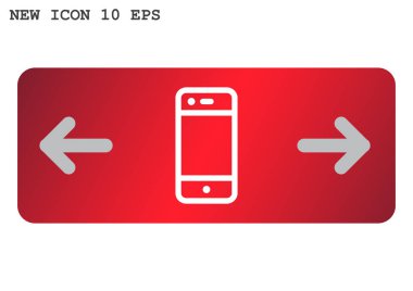 Basit akıllı telefon simgesi