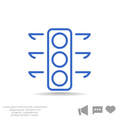 trafik ışıkları web simgesi