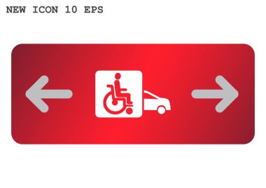 Engelli araç simgesi