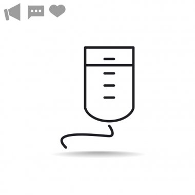 IV çanta web simgesi.