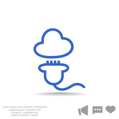 Bulut işareti simgesi