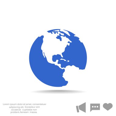 Planet earth web simgesi