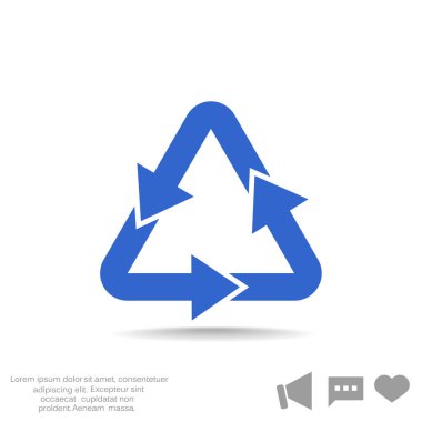 geri dönüşüm Web simgesi