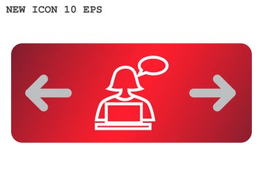 işkadını dizüstü web simgesi ile