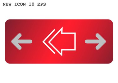 Ok işaret sol simgesi