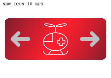  Helikopter web simgesi.